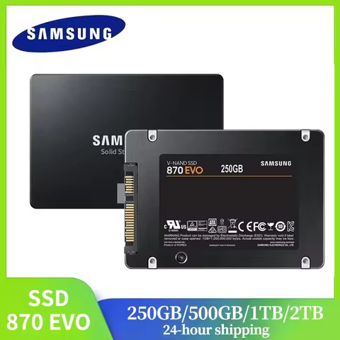 SAMSUNG SSD 870 EVO 1TB 2TB 250GB 500GB Internal Solid State Disk HDD Hard Drive SATA3 2.5 inch Laptop Desktop PC MLC disco duro 12 best sales sn850x 4tb - №6