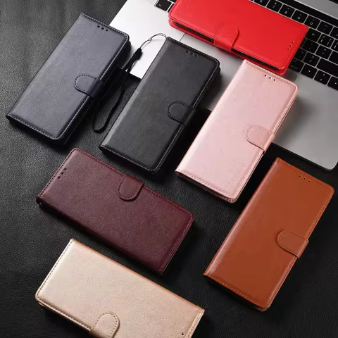 Leather Case for Xiaomi Redmi Note 13 12 12S 11 11S 10 S 9 9S 8 7 Pro Max 8T Redmi 10 10A 10C 9A 9C Coque Flip Wallet Funda 6 best sales case xiaomi - №1