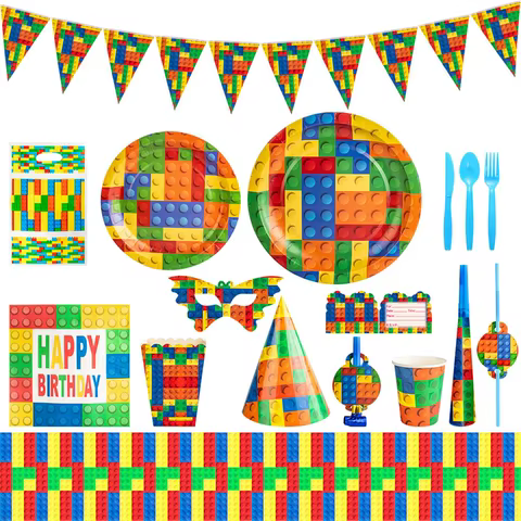 12 best sales lego birthday decorations - №5