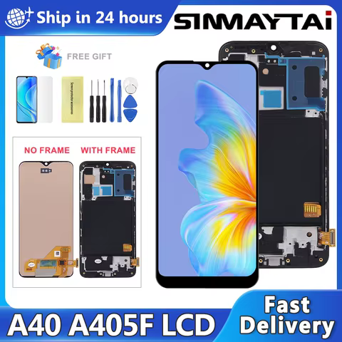 8 best sales samsung a40 touch screen - №5