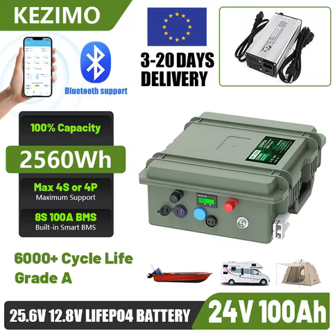 10 best sales lithium battery 24v - №4