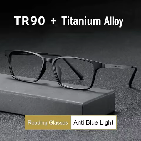 6 best sales titanium reading glasses - №1