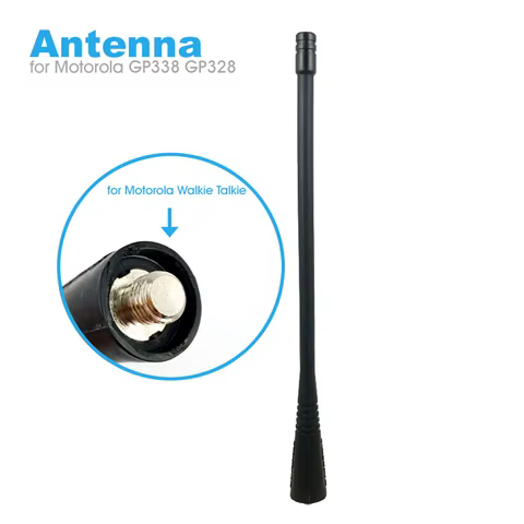 Walkie Talkie UHF Flexible Antenna for Motorola GP328 GP300 GP88 GP340 GP338 CP040 GP380 GP68 GP2000 HT750 EP450 Soft Antenna 12 best sales motorola antenna - №7