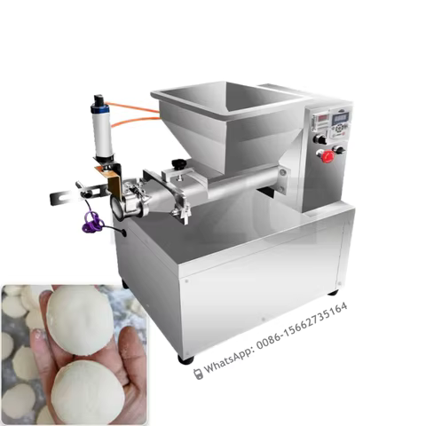 Malaysia Automatic High Efficiency Bakery Bread Molding Bun Cutter Pizza Rounder Ball Cutting Machine Dough Divider And Shaper 6 best sales dough divider - №2