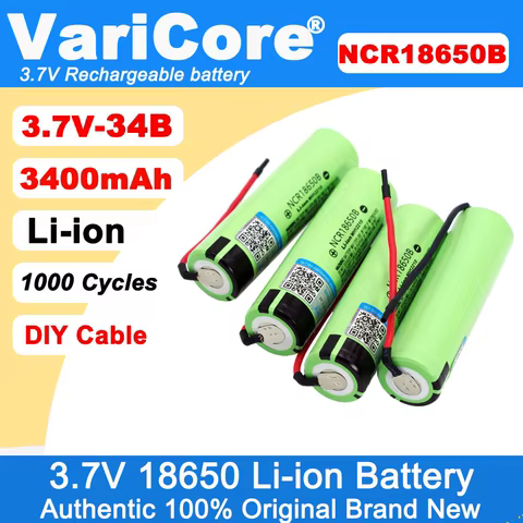12 best sales lithium battery 18650 - №8