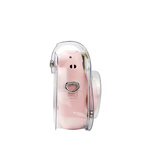 Transparent Camera Case For Fujifilm Instax Mini 12/11/9/8 Protective Carry Bag Cover with Shoulder Strap Storage Bag 8 best sales instax mini 11 case - №7