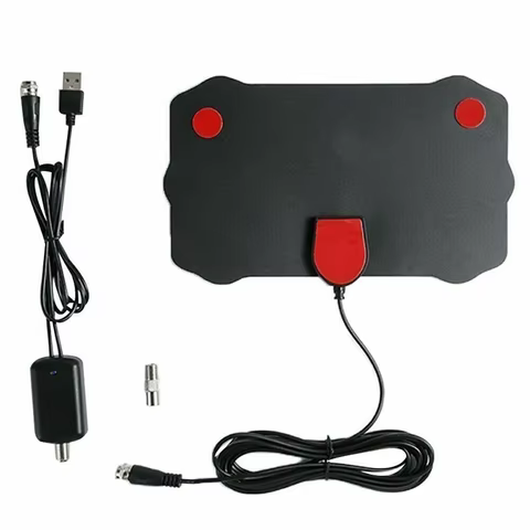 2021 Nieuwe Indoor Digitale Hdtv Antenne Tv 120 Miles Radius Versterker DVB-T2 Isdb-Tb Clear Satellietschotel Signaal Ontvanger 8 best sales android tv isdb t - №3