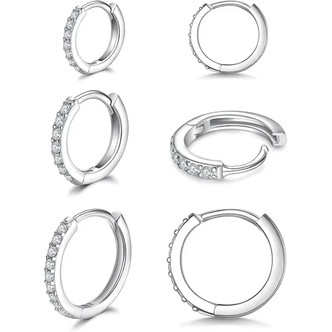 8 best sales huggie hoop earrings - №1