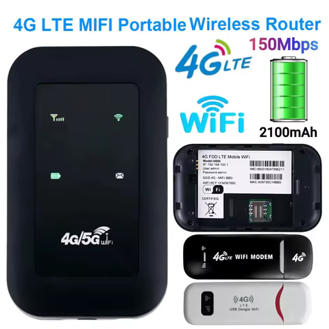 4G LTE Router 150Mbps WiFi Repeater Signal Amplifier Network Expander Mobile Hotspot Pocket Wireless Mifi Modem SIM Card Slot 10 best sales 4g olax router - №10