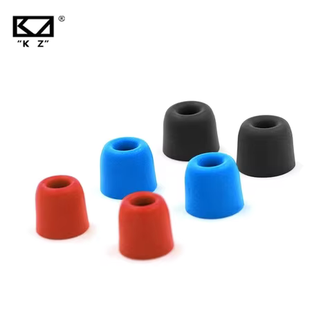 KZ 3Pair(6pcs) Noise Isolating Comfortble Memory Foam Ear Tips Ear Pads Earbuds For In Earphone For KZ Headphones ZSX EDXPro PR3 12 best sales wf 1000xm4 - №3