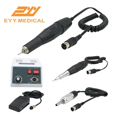 EYY Micromotor Clinic Dentist Equipment Set Tools Tips Dental Polishing Handpiece Brushless Eletric Lab Motor 18/102/204 8 best sales dental motor - №3