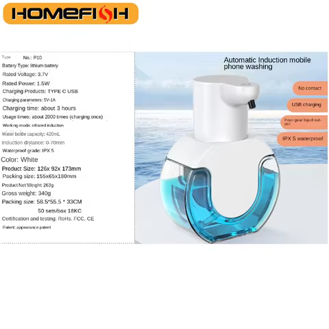 8 best sales soap glass bottle - №7