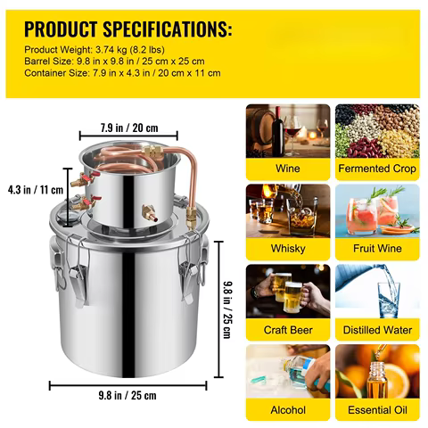 10 best sales alcohol making machine - №10