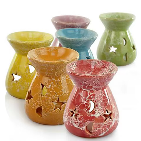 Candle Aromatherapy Furnace Aromatherapy Lamp Essential Oil Furnace Household Romantic Burner Home Decor 12 best sales essential oil burner - №11