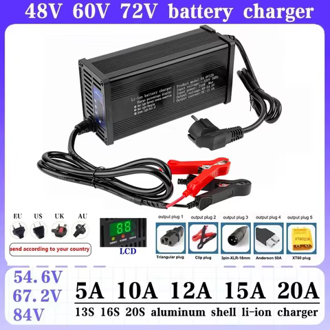 10 best sales 48v lithium battery charger - №10