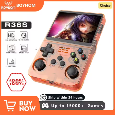 Open Source R36S Retro Handheld Video Game Console Linux System 3.5 Inch IPS Screen Portable Pocket Video Player 64GB 128G Games 8 best sales a12 - №2