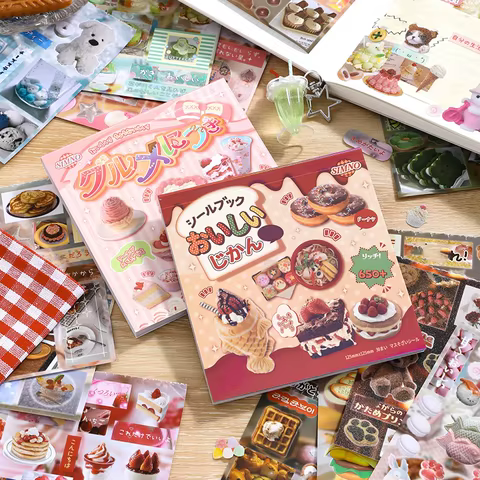 Mr. Paper 2Style 30Pcs/bag Japanese food sticker book DIY handbook scrapbook photo frame envelope phone case 10 best sales strawberry shortcake stickers - №1
