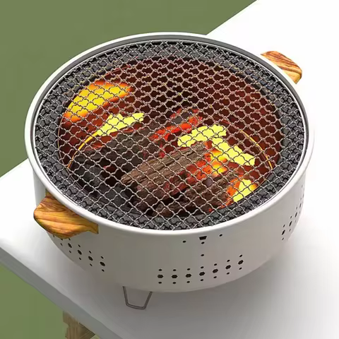 12 best sales camping grill - №7