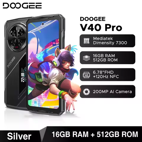 World Premiere DOOGEE V40 Pro 5G Rugged Phone 6.78 12 best sales smartphone doogee - №2