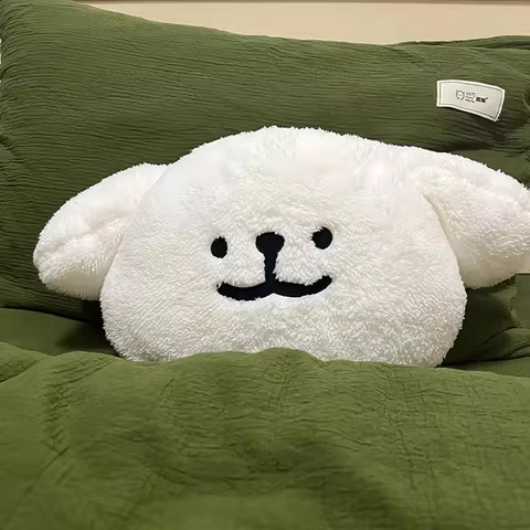 40CM Line Puppy Kawaii Anime Dolls Cute Toys Pillows Cars Cushions Decoration Sofa Nap Pillow Fashion Accessories Birthday Gifts 10 best sales miffy sticker - №7