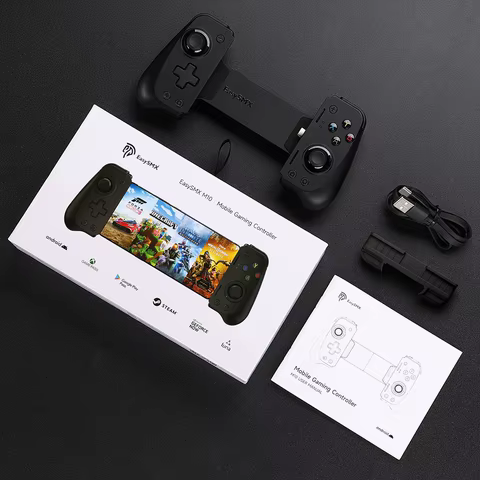 EasySMX M10 Type C Mobile Phone Controller for Android Phone, Xbox Game Pass, iPhone 15, Hall Effect Triggers Joysticks 10 best sales asus zenfone 8 - №8
