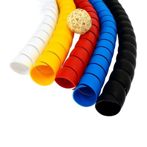Clearance_2meters 8mm 10mm Line Organizer Pipe Protection Flexible Spiral Wrap Winding Cable Wire Protector Cable Sleeve Cover T 12 best sales roster - №1