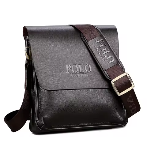 The leisure business single shoulder bag Polo vertical bag man trend inclined shoulder bag 8 best sales replica ralph loren - №5