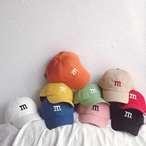 Children's Thin Visor Cap Handsome Letter Baseball Cap Outdoor Sun Hat 10 best sales custom visor - №5