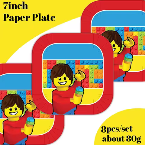 12 best sales lego birthday decorations - №2