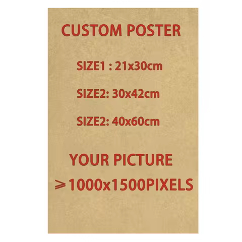 Custom Kraft Paper poster Vintage Anime Game Poster Modern Art Painting Picture for Room Bar Cafe Wall Decor 8 best sales print poster - №8