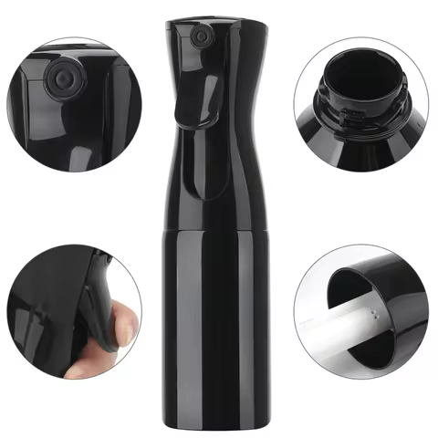 200ml Hairdressing Spray Bottle Barber Hair High Pressure Water Can Salon Refill Bottle Beauty Atomizer Container 8 best sales tiny containers - №2