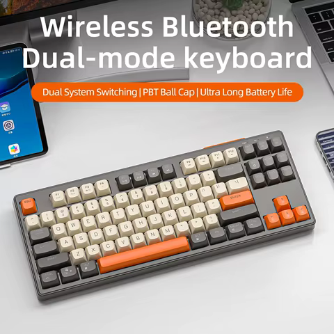 8 best sales keyboard with trackball - №1
