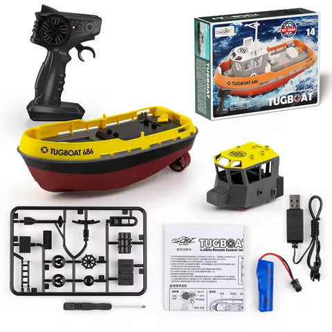 12 best sales rc tug boat - №10