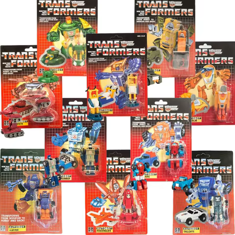Transformetion G1 Reissue KO Brawn Outback Wrapath Seapray Beachcomber Powerglider Wheelie Action Figure Toy Gift Collection 8 best sales g1 reissue transformers - №2