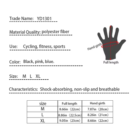 Outdoor Cycling Gloves, Bicycles for Warmth and Anti Slip in Autumn and Winter 10 best sales winter gloves men - №6
