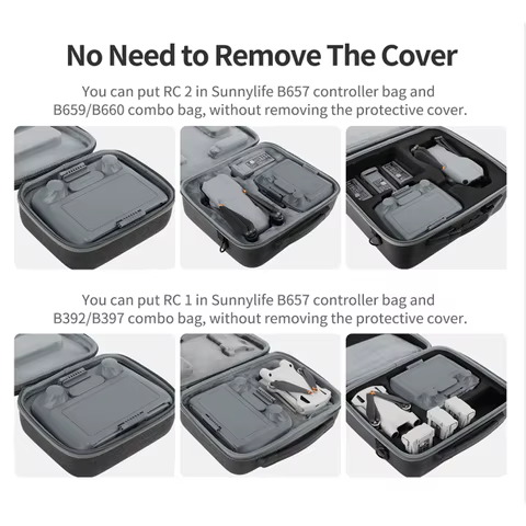 Screen Protector Shell For DJI RC/RC 2 Remote Control Sunshade Silicone Protection Case For DJI Mavic 4 Pro/Air 3/Neo/Mini 4 Pro 10 best sales spectral 2 drone - №4