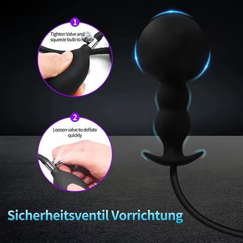 6 best sales butt plug inflatable - №2