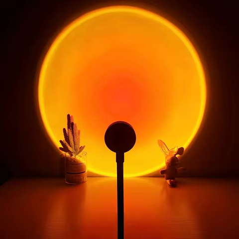 USB Sunset Sunset Ambiance Light 6 best sales led ring usb - №5