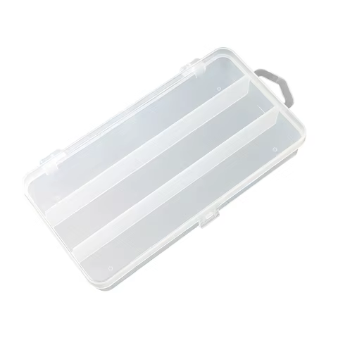 TAIYU 3 Compartment Mini Fishing Tackle Box Storage 13cm 17.5cm Lure Baits Minnow Pencil Lure High Quality Fishing Box 6 best sales fake cash - №6