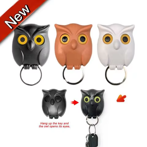 12 best sales owl key holder - №6
