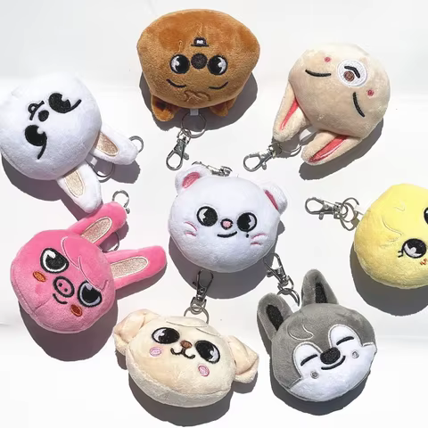 New Stray Kid SKZOO Plush Stray Children's Pendant Doll Plush Toy Doll Keychain Couple Gift Christmas Birthday Gift 12 best sales pendant plush - №6