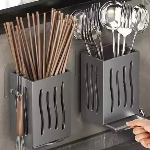 8 best sales cutlery container - №3