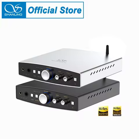 SHANLING EH2 24-bit Architecture R2R DAC AMP Desktop Decoder Headphone Amplifier Bluetooth 5.2 LDAC Hi-Res Audio PCM768 DSD512 12 best sales r2r dac - №4