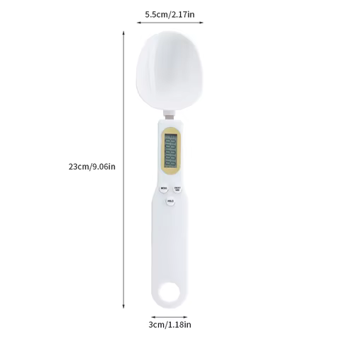 500g Electronic Kitchen Scale Coffee Scoop Digital Measurement With LCD Display Dog Food Milk Powder Tea Weighing Baking Tools 12 best sales house kitchen - №3