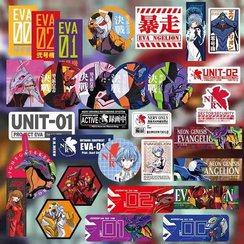 10 best sales evangelion sticker - №6