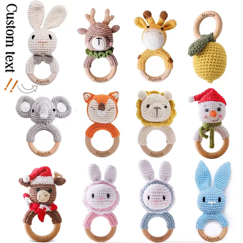 8 best sales crochet baby toys - №5