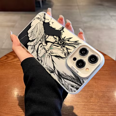 Comics Saiyan Phone Case For D-Dragons Balls iPhone 16 15 14 13 12 11 mini Pro Max X XR XSMAX 8 7 Plus Anti Fall Matte Cover 6 best sales g shock dragon ball - №2