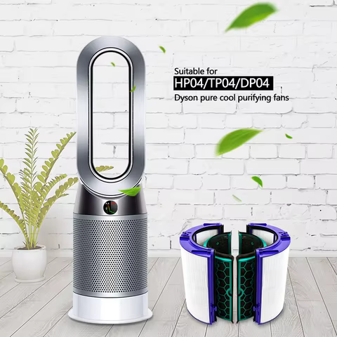 Replacement Filter for Dyson HP04 TP04 DP04 TP05 DP05 Air Purifi-er Sealed Two Stage 360° Pure Cool Filter 12 best sales tp04 - №4