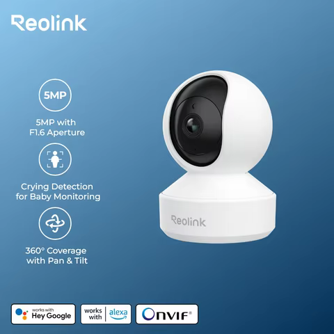 Reolink E1 Series Pro 4MP WiFi Camera Pan&Tilt 2-Way Audio Baby Monitor Indoor Cam AI Detection Home Video Surveillance Cameras 8 best sales garmin antenna - №4