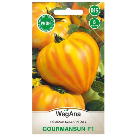 Yellow Gourmansun F1 Greenhouse tomato seeds 8 PCs. -WegAna 10 best sales seeds tomato - №1